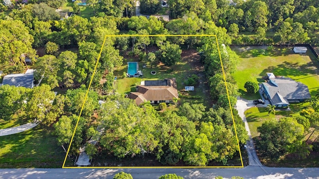 12401 174th Pl N, Jupiter, FL 33478 - aerial overview of property's location with property boundaries highlighted