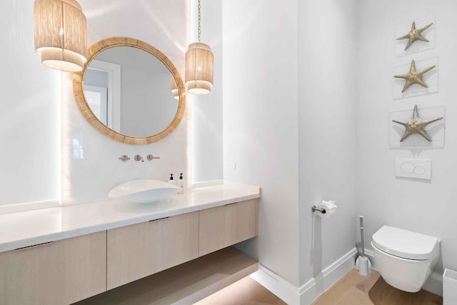 1280 S Ocean Blvd Unit Share A, Delray Beach, FL 33483 - bathroom featuring vanity and toilet