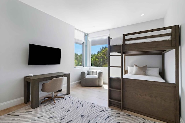 1280 S Ocean Blvd Unit Share A, Delray Beach, FL 33483 - bedroom featuring wood finished floors and a desk