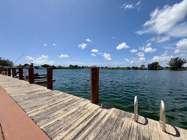 1100 Crystal Lake Dr Unit 107, Deerfield Beach, FL 33064 - dock area with a water view