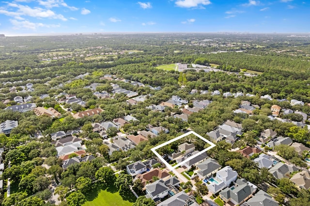 240 Honeysuckle Dr, Jupiter, FL 33458 - aerial perspective of suburban area featuring property boundaries highlighted