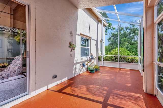352 NW Granville St, Port Saint Lucie, FL 34986 - view of unfurnished sunroom