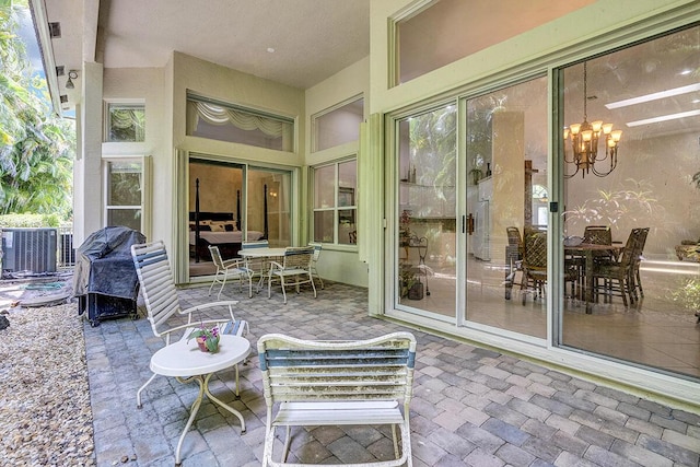 6496 San Michel Way, Delray Beach, FL 33484 - view of patio with outdoor dining space