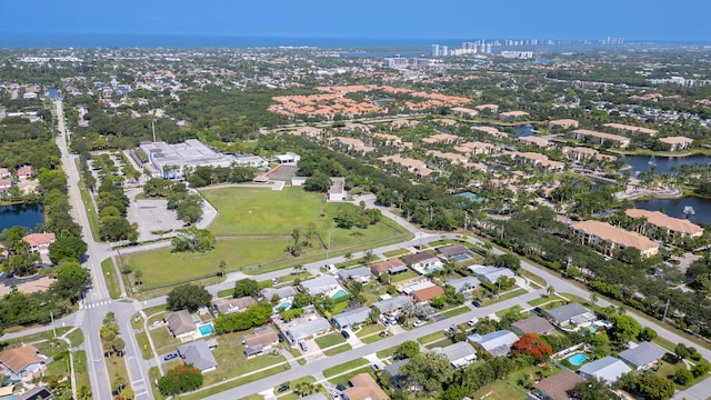 12069 Easterly Ave, Palm Beach Gardens, FL 33410 - aerial view of property and surrounding area featuring a nearby body of water and nearby urban area