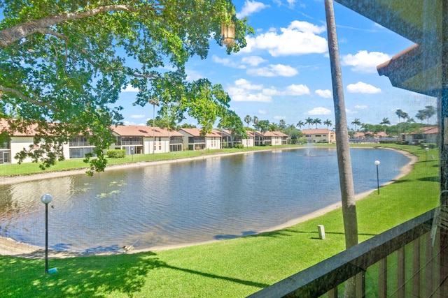 10263 N Circle Lake Dr Unit 201, Boynton Beach, FL 33437 - water view featuring nearby suburban area
