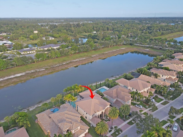 718 Edgebrook Ln, West Palm Beach, FL 33411 - view of property location featuring a large body of water and nearby suburban area