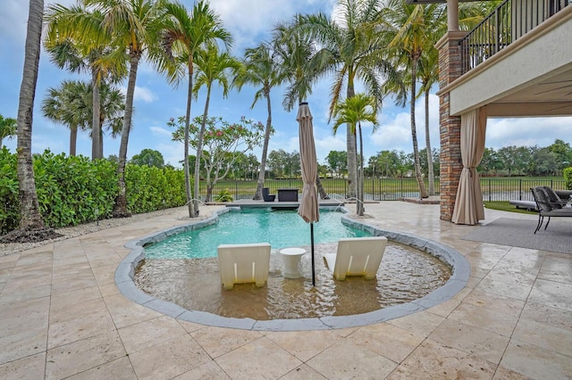 718 Edgebrook Ln, West Palm Beach, FL 33411 - view of pool featuring a patio