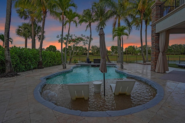718 Edgebrook Ln, West Palm Beach, FL 33411 - view of pool featuring a patio