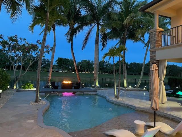 718 Edgebrook Ln, West Palm Beach, FL 33411 - view of pool with a patio and a fenced backyard