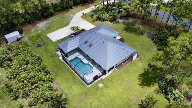 13021 150th Ct N, Jupiter, FL 33478 - view from above of property with a pool