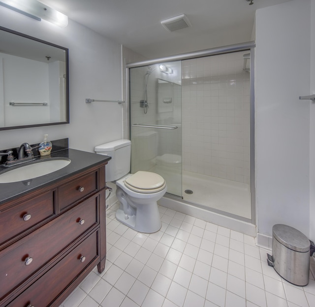 896 N Federal Hwy Unit 324, Lantana, FL 33462 - full bath with tile patterned floors, vanity, and a stall shower