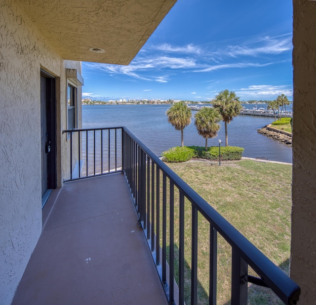896 N Federal Hwy Unit 324, Lantana, FL 33462 - balcony with a water view