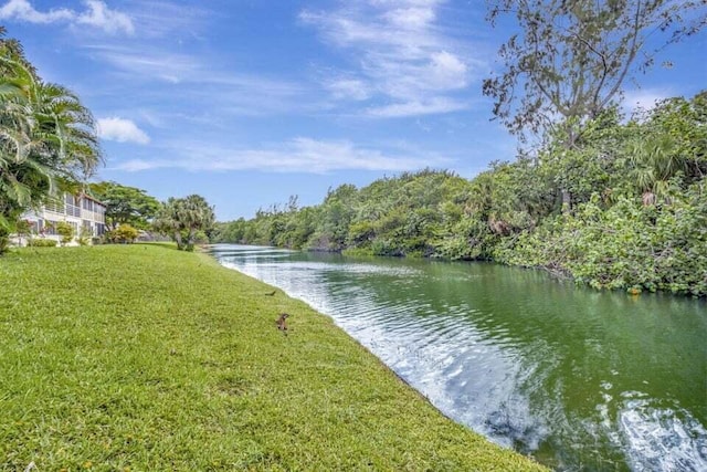 47 Camden Unit B, West Palm Beach, FL 33417 - water view with a forest