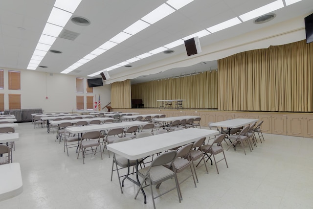 740 Horizons W Unit 207, Boynton Beach, FL 33435 - dining room featuring light flooring