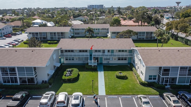740 Horizons W Unit 207, Boynton Beach, FL 33435 - aerial perspective of suburban area