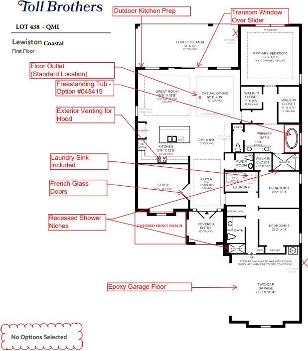 10051 Timber Creek Way, Palm Beach Gardens, FL 33412 - view of floor plan / room layout