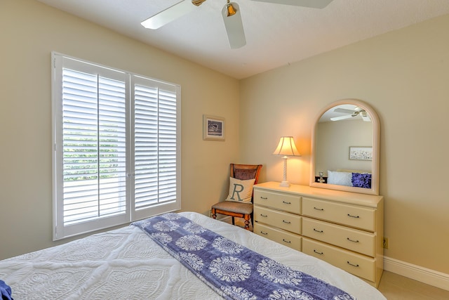 4452 NE Ocean Blvd Unit C2, Jensen Beach, FL 34957 - bedroom featuring a ceiling fan