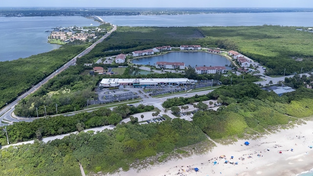 4452 NE Ocean Blvd Unit C2, Jensen Beach, FL 34957 - aerial view of property and surrounding area featuring a nearby body of water
