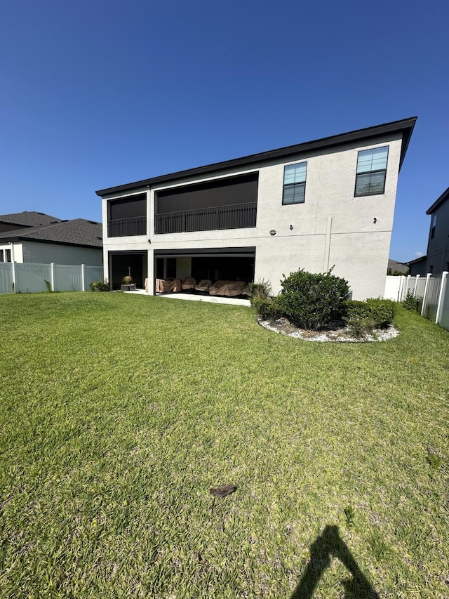 13106 Jeter Creek Dr, Riverview, FL 33579 - rear view of house featuring stucco siding