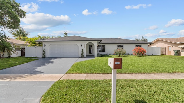 2654 NW 32nd St, Boca Raton, FL 33434 - single story home featuring a gate, an attached garage, driveway, and stucco siding