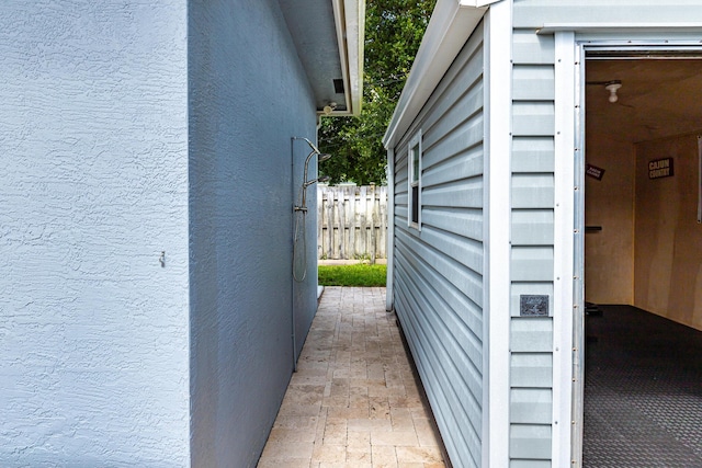 1101 SW Kickaboo Rd, Port Saint Lucie, FL 34953 - view of side of home with stucco siding