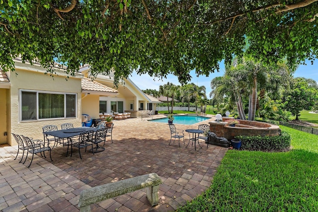 13709 Rivoli Dr, Palm Beach Gardens, FL 33410 - view of patio / terrace