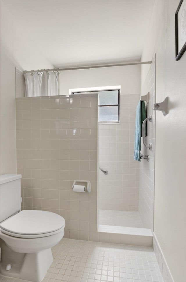 8811 SW 21st Ct Unit B, Boca Raton, FL 33433 - bathroom with a tile shower and tile patterned floors