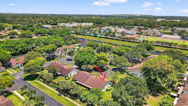 8811 SW 21st Ct Unit B, Boca Raton, FL 33433 - aerial perspective of suburban area