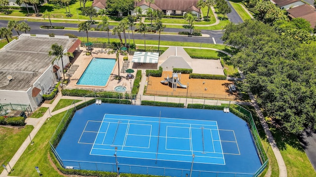 8811 SW 21st Ct Unit B, Boca Raton, FL 33433 - drone / aerial view of a pool area