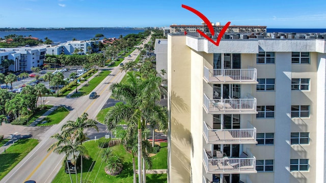 3540 S Ocean Blvd Ph 911, South Palm Beach, FL 33480 - bird's eye view of apartment complex and a nearby body of water