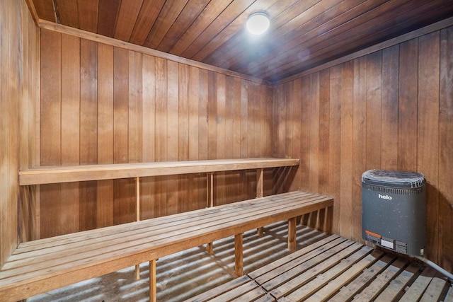 3540 S Ocean Blvd Ph 911, South Palm Beach, FL 33480 - sauna / steam room with wood walls and wood ceiling