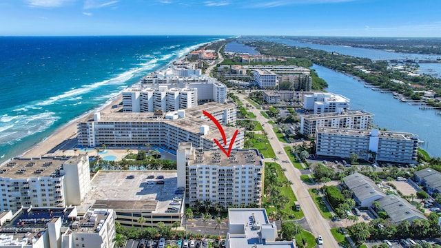 3540 S Ocean Blvd Ph 911, South Palm Beach, FL 33480 - aerial view of unending shoreline