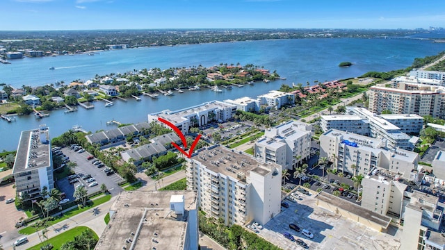 3540 S Ocean Blvd Ph 911, South Palm Beach, FL 33480 - view of urban area with a large body of water and apartment complex