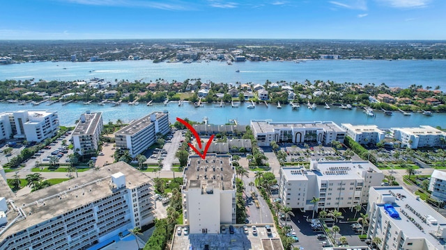 3540 S Ocean Blvd Ph 911, South Palm Beach, FL 33480 - drone / aerial view of a nearby body of water