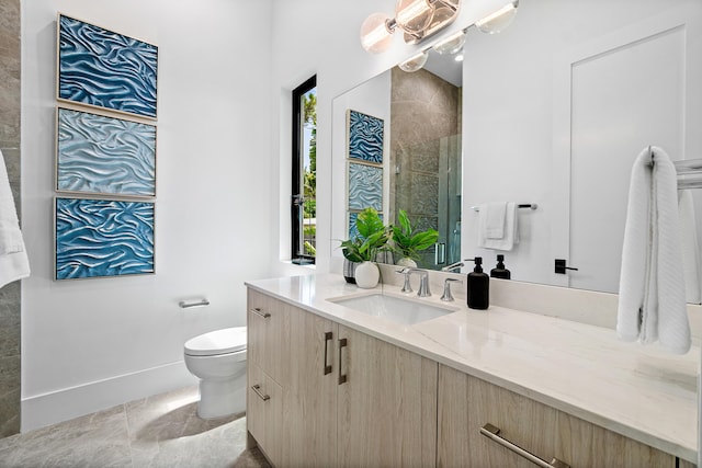 17 NW 15th St, Delray Beach, FL 33444 - bathroom with vanity and tiled shower