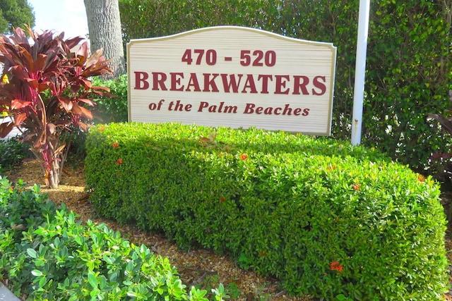 470 Executive Center Dr Unit 2K, West Palm Beach, FL 33401 - view of community / neighborhood sign