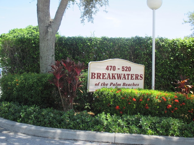 470 Executive Center Dr Unit 2K, West Palm Beach, FL 33401 - view of community / neighborhood sign