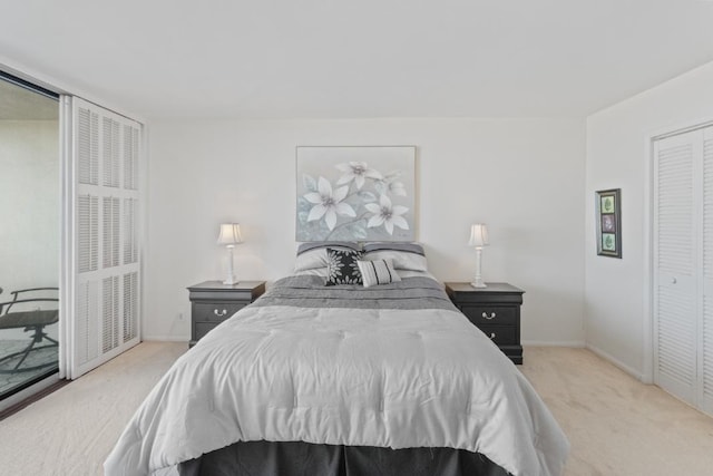 120 Lakeshore Dr Unit 735, North Palm Beach, FL 33408 - bedroom featuring light carpet and baseboards