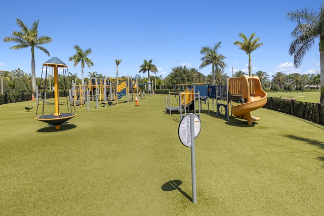 5143 Beckman Ter, Palm Beach Gardens, FL 33418 - view of community playground