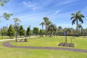5143 Beckman Ter, Palm Beach Gardens, FL 33418 - view of community featuring a lawn
