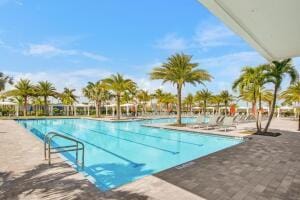 5143 Beckman Ter, Palm Beach Gardens, FL 33418 - community pool with a patio area