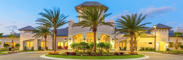 11535 SW Surf Springs Rd, Port Saint Lucie, FL 34987 - aerial perspective of suburban area featuring a nearby body of water and a pool area