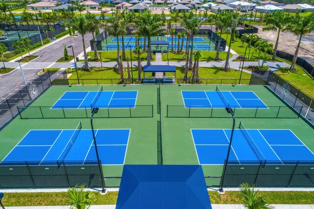 11535 SW Surf Springs Rd, Port Saint Lucie, FL 34987 - view of tennis court