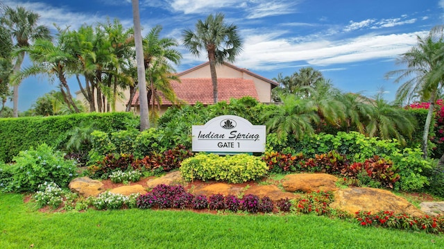 11063 Oakdale Rd, Boynton Beach, FL 33437 - view of community / neighborhood sign