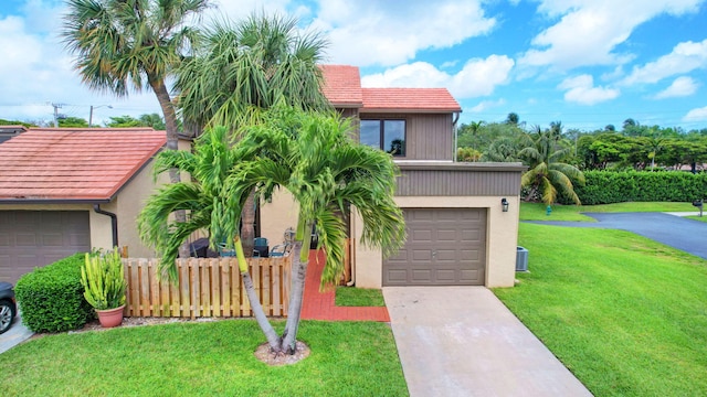 11063 Oakdale Rd, Boynton Beach, FL 33437 - view of front of property featuring concrete driveway and stucco siding