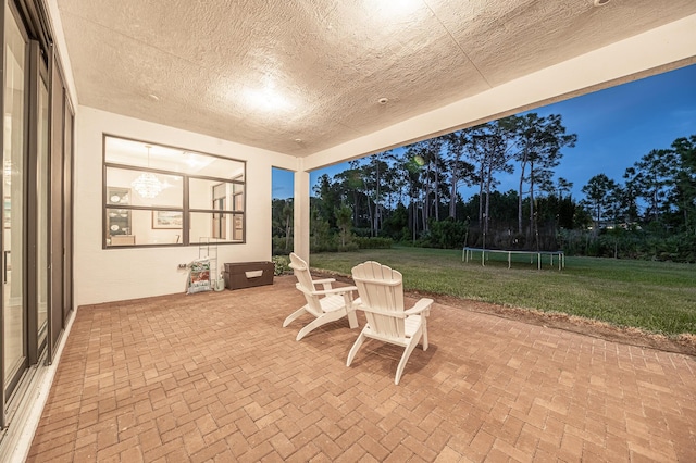 3153 SW Pond Apple St, Palm City, FL 34990 - view of patio / terrace with a trampoline