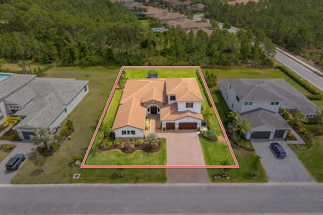 3153 SW Pond Apple St, Palm City, FL 34990 - view of subject property featuring property boundaries highlighted