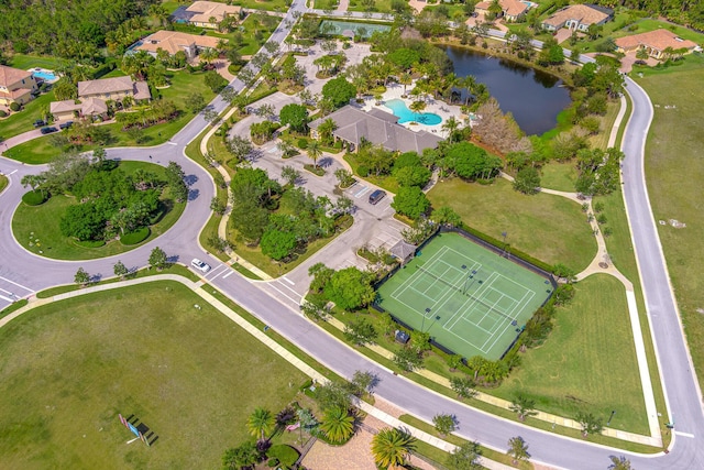 3153 SW Pond Apple St, Palm City, FL 34990 - aerial overview of property's location featuring a pool area and a nearby body of water