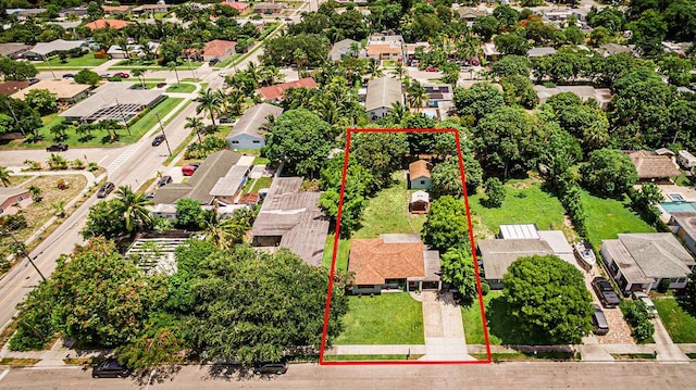 1606 16th Ave N, Lake Worth Beach, FL 33460 - aerial perspective of suburban area
