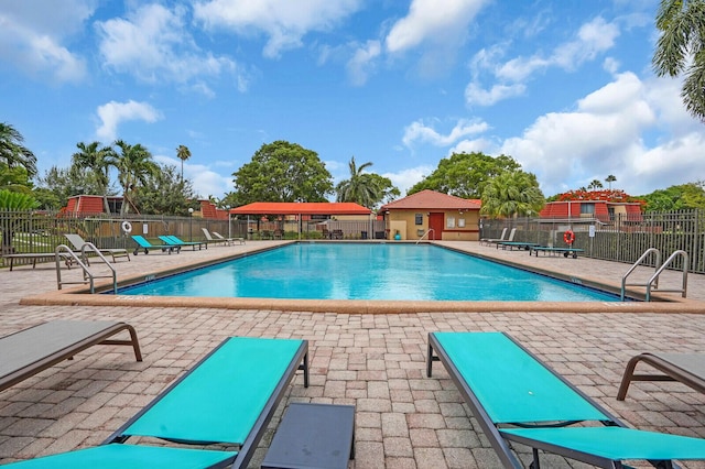 8291 Thames Blvd Unit C, Boca Raton, FL 33433 - community pool featuring a patio area